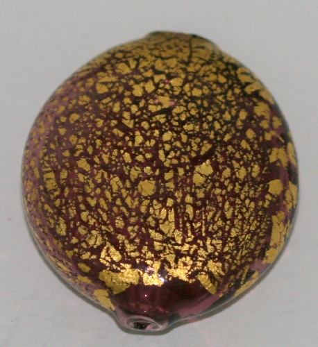 Murano Glass Schiacciata (1 x 0.75 in.) # 07 - Click Image to Close